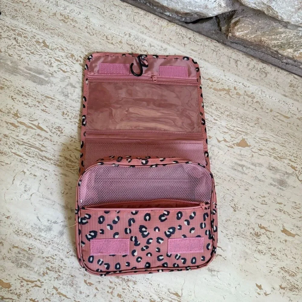 Floral print toiletry & undergarment bags travel packing bags organizers